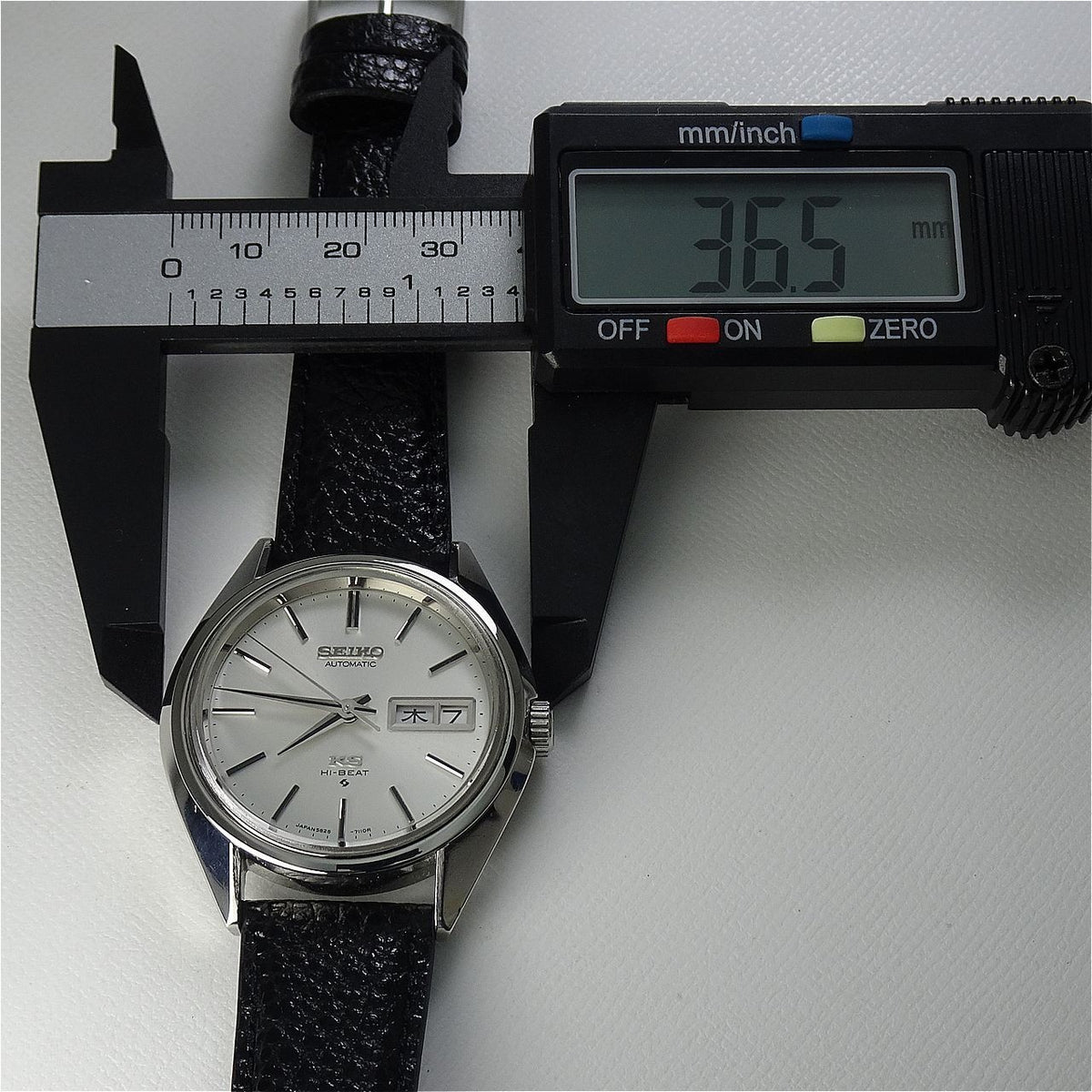 Serviced  Vintage 1972 JAPAN KING SEIKO WEEKDATER 5626-7111 25Jewels Automatic.