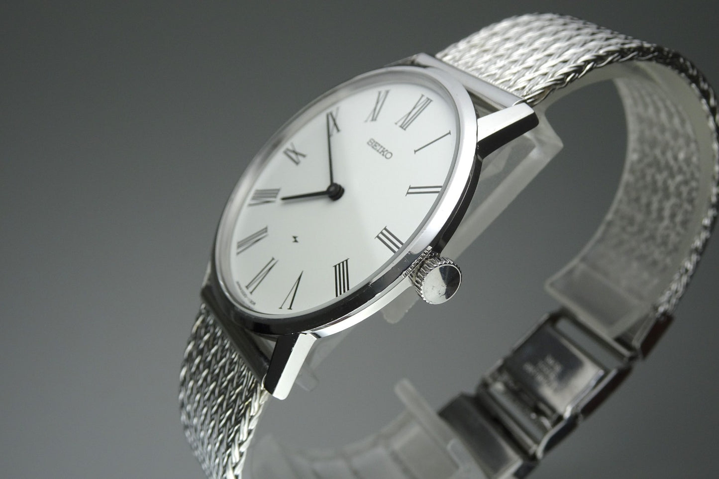 Vintage 1974 JAPAN SEIKO CHARIOT HI-BEAT 2220-0430 24Jewels Hand-winding.