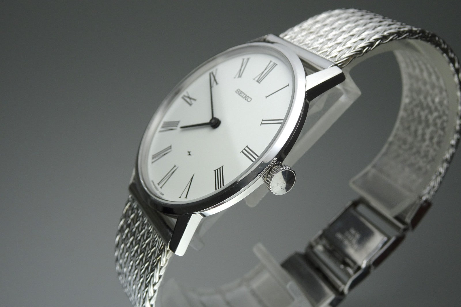 Vintage 1974 JAPAN SEIKO CHARIOT HI-BEAT 2220-0430 24Jewels Hand-winding.