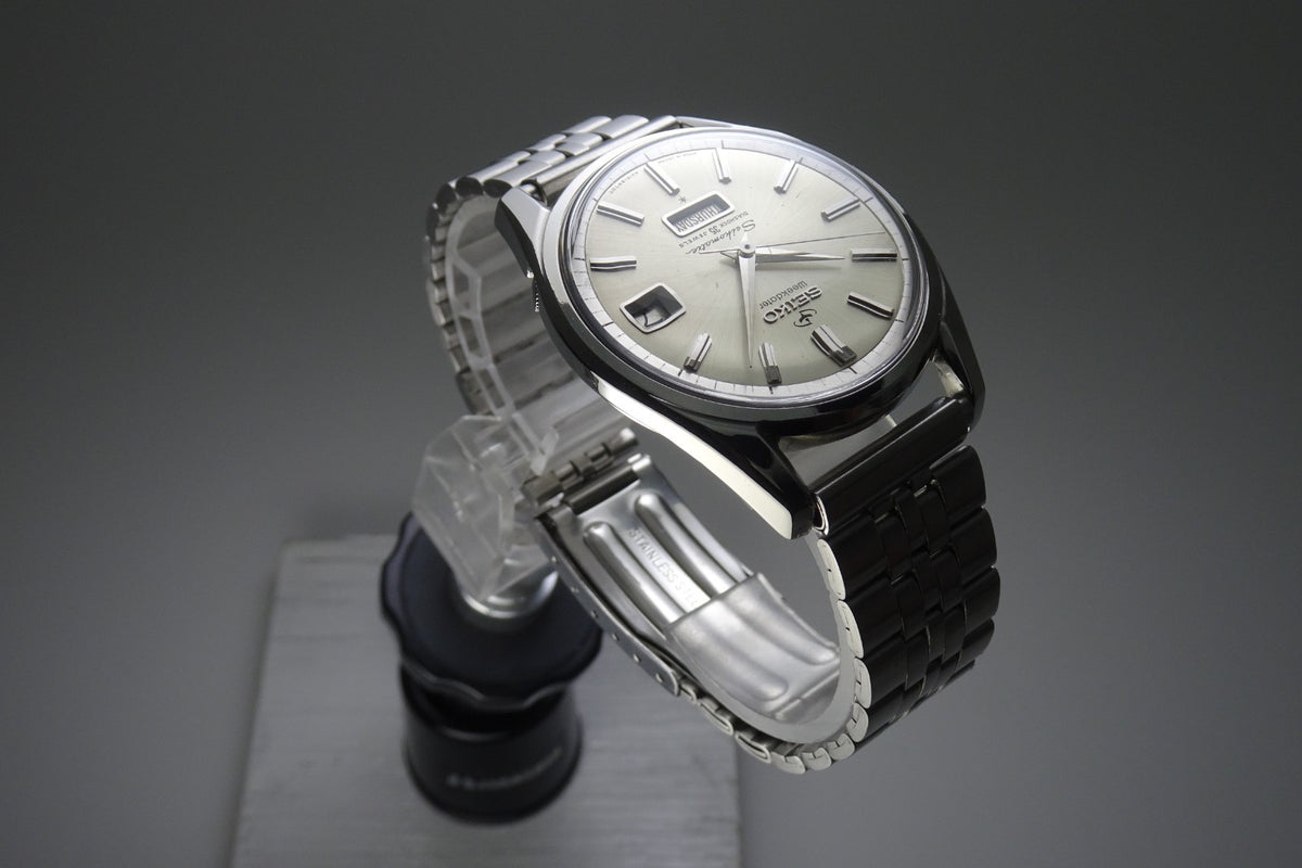 Vintage 1964 JAPAN SEIKO SEIKOMATIC WEEKDATER 6218-8970 35Jewels Automatic.