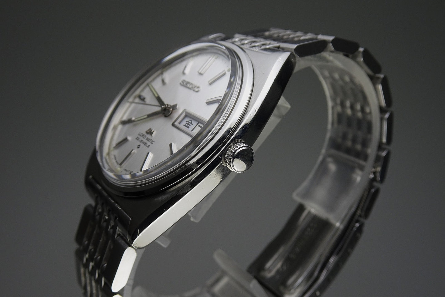 Serviced Vintage 1969 JAPAN SEIKO LORD MATIC WEEKDATER 5606-7050 23J Automatic.