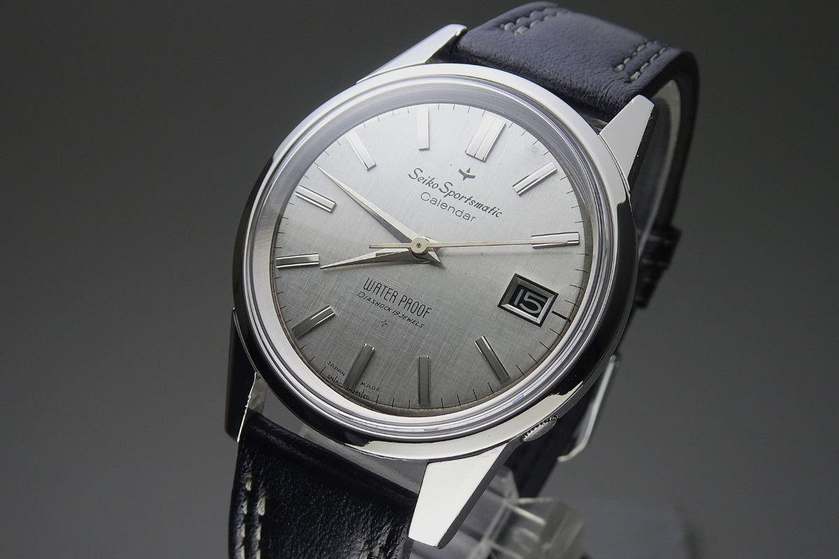 Vintage 1962’s JAPAN SEIKO SPORTSMATIC CALENDAR J13057 19Jewels Automatic.