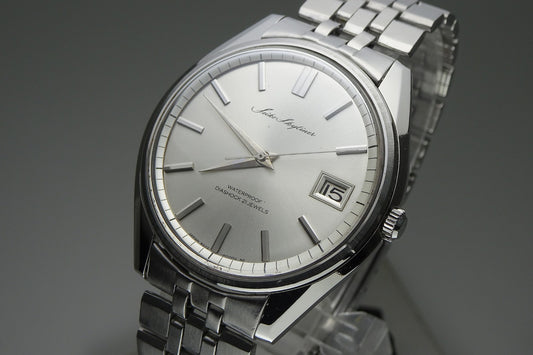 Serviced Vintage 1966 JAPAN SEIKO SKYLINER CALENDAR 6222-8000 21J Hand-winding.