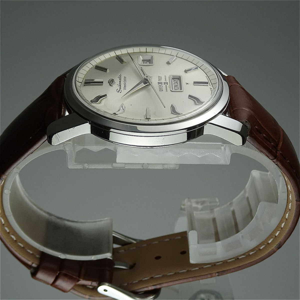 Vintage 1963 JAPAN SEIKO MATIC WEEKDATER J13080 33Jewels Automatic.