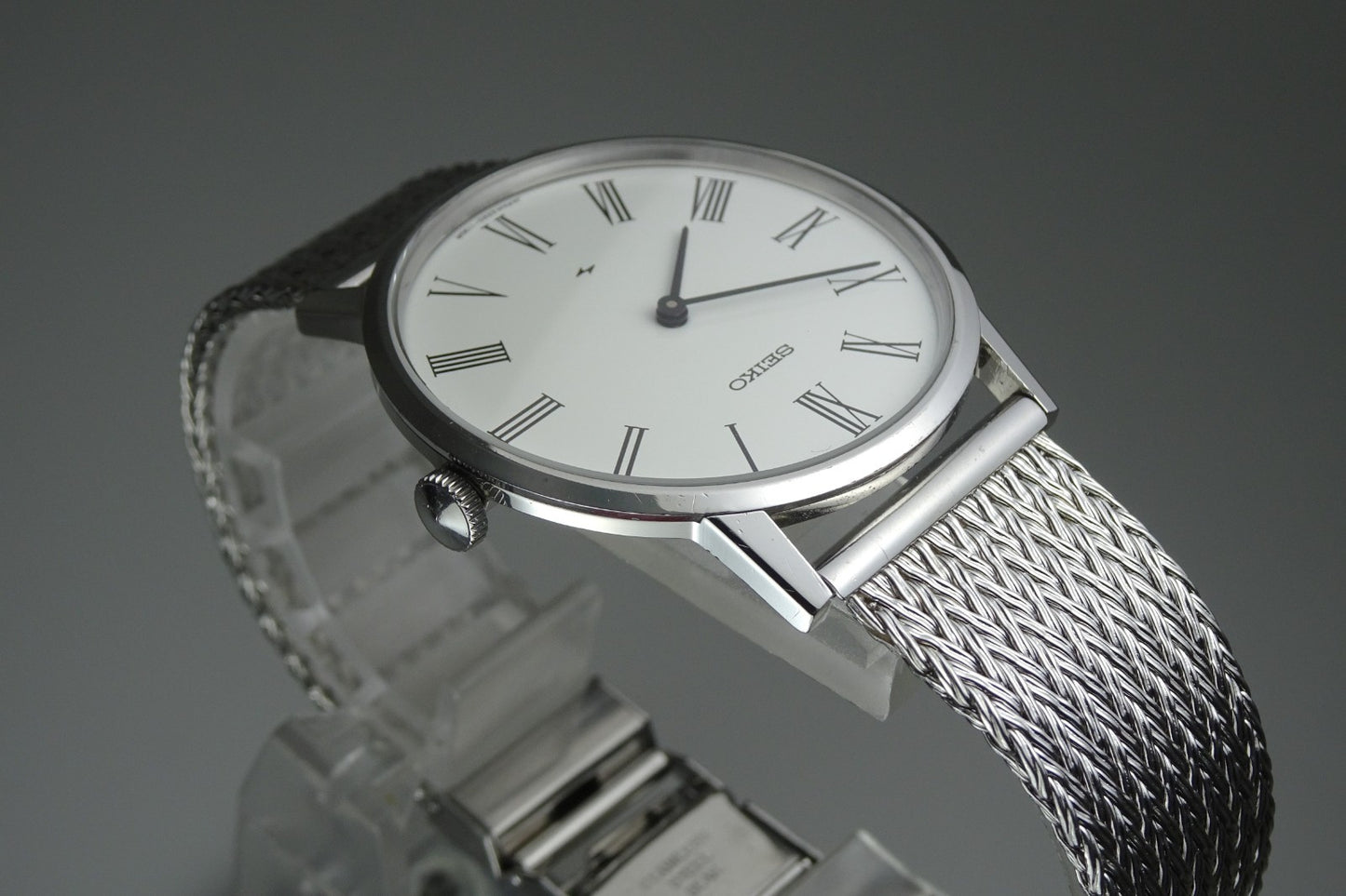Vintage 1974 JAPAN SEIKO CHARIOT HI-BEAT 2220-0430 24Jewels Hand-winding.