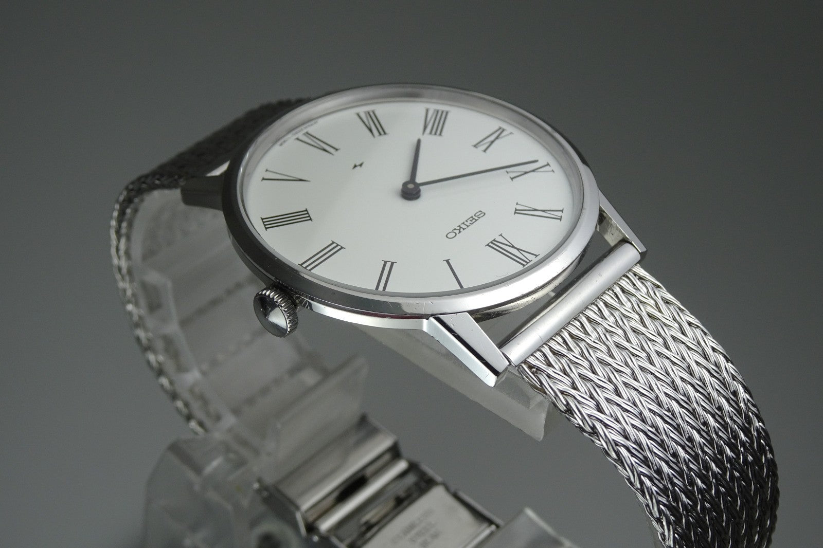 Vintage 1974 JAPAN SEIKO CHARIOT HI-BEAT 2220-0430 24Jewels Hand-winding.