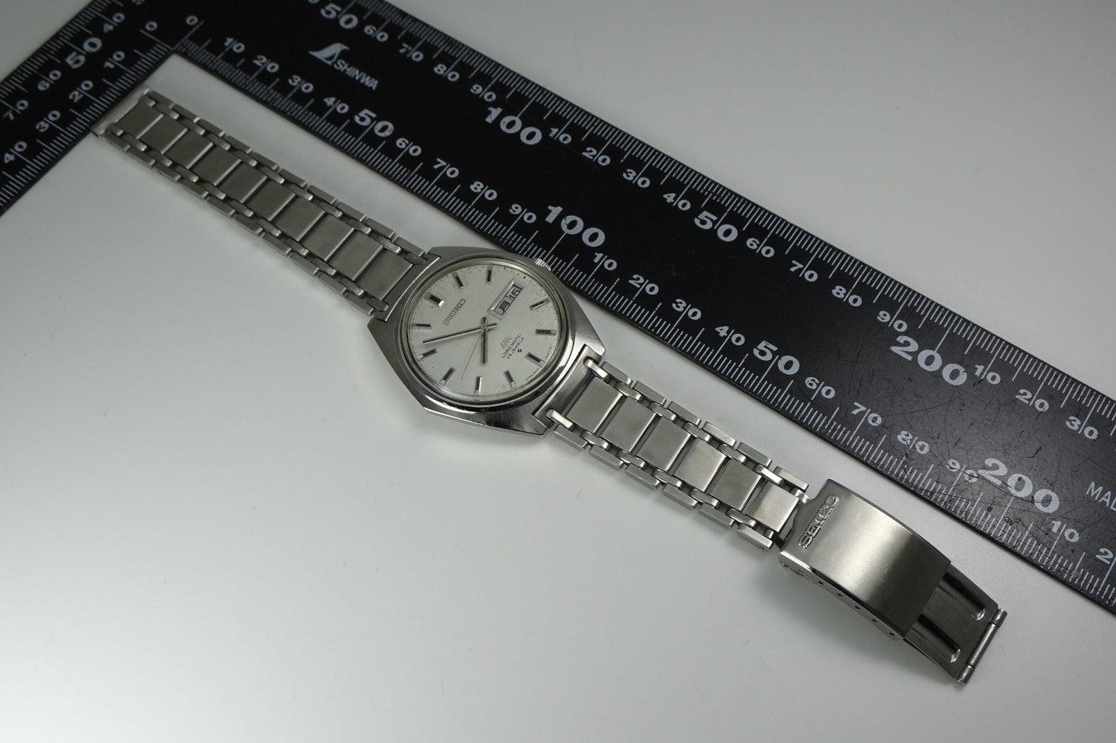 Vintage 1969 JAPAN SEIKO LORD MATIC WEEKDATER 5606-9000 25Jewels Automatic.