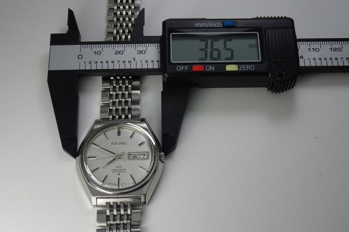 Vintage 1969 JAPAN SEIKO LORD MATIC WEEKDATER 5606-7010 25Jewels Automatic.