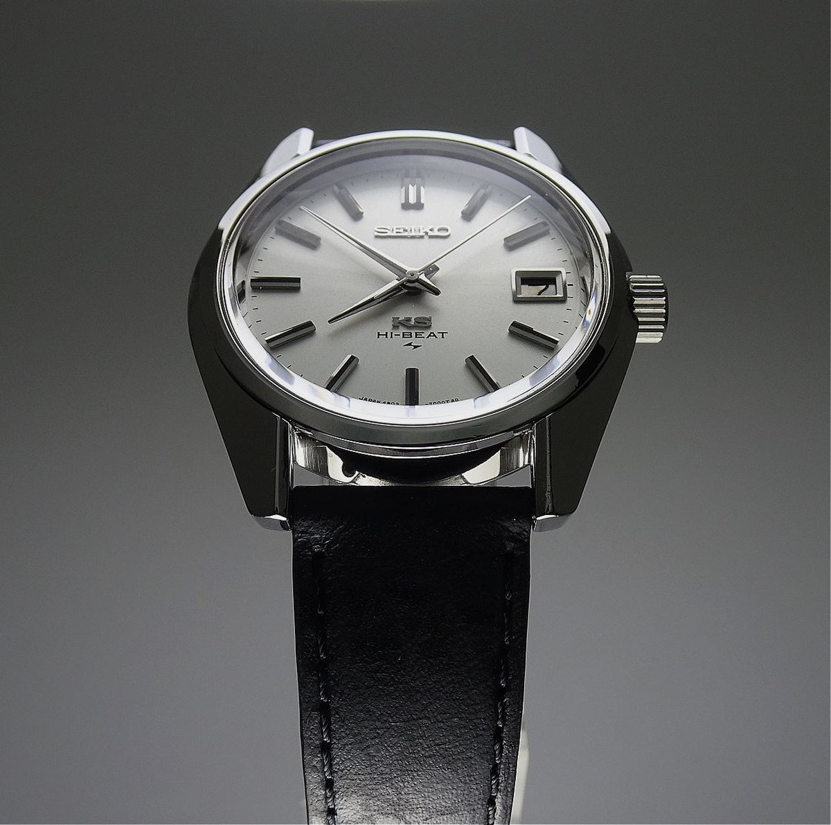 Vintage 1970 JAPAN 45 KING SEIKO CALENDAR 4502-7001 25Jewels Hand-winding.