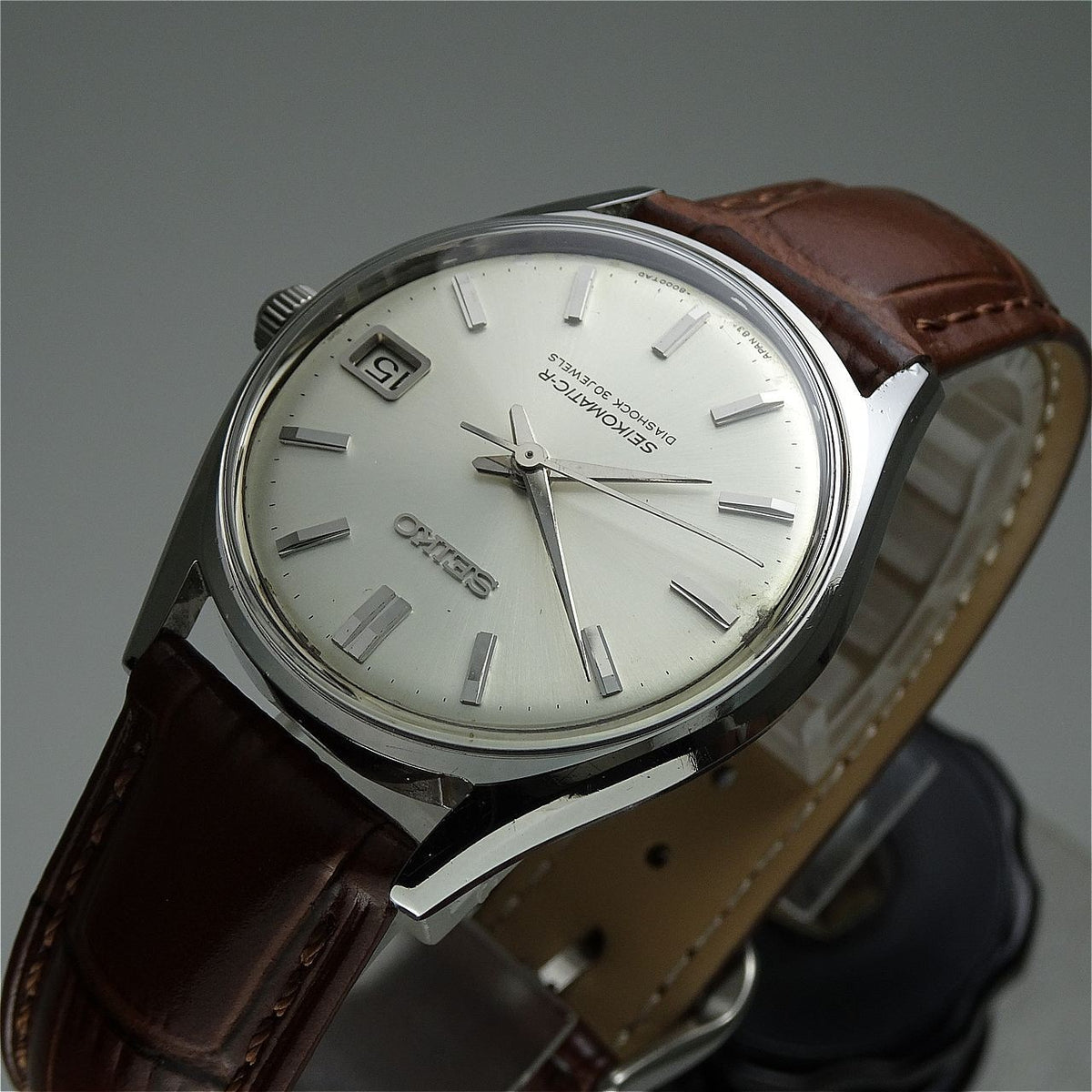 Serviced  Vintage 1965 JAPAN SEIKO SEIKOMATIC-R 8305-8010 30Jewels Automatic.