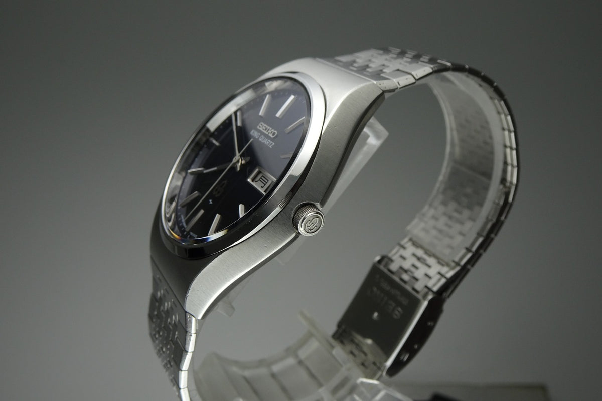 Vintage 1977 JAPAN SEIKO KING QUARTZ 5856-8000 8Jewels Quartz.