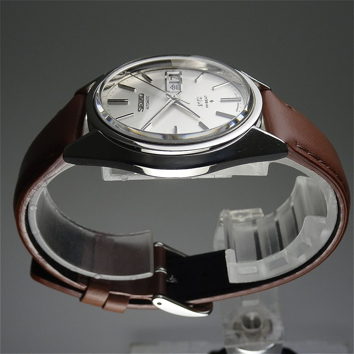 Vintage 1972 JAPAN KING SEIKO WEEKDATER 5626-7110 25Jewels Automatic.