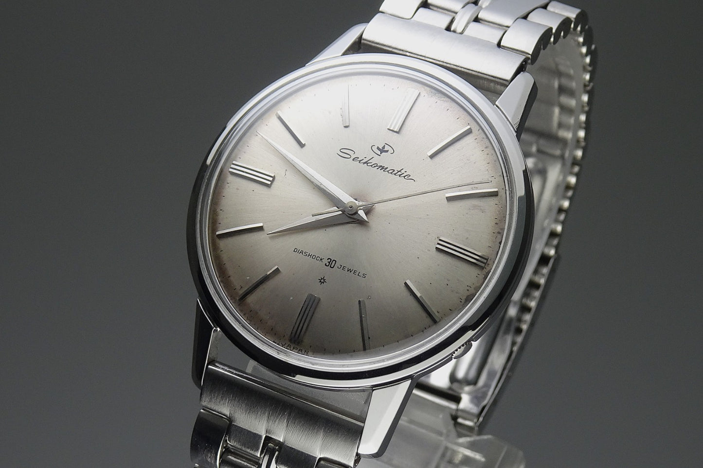 Vintage 1963 JAPAN SEIKO SEIKOMATIC J14074E 30Jewels Automatic.