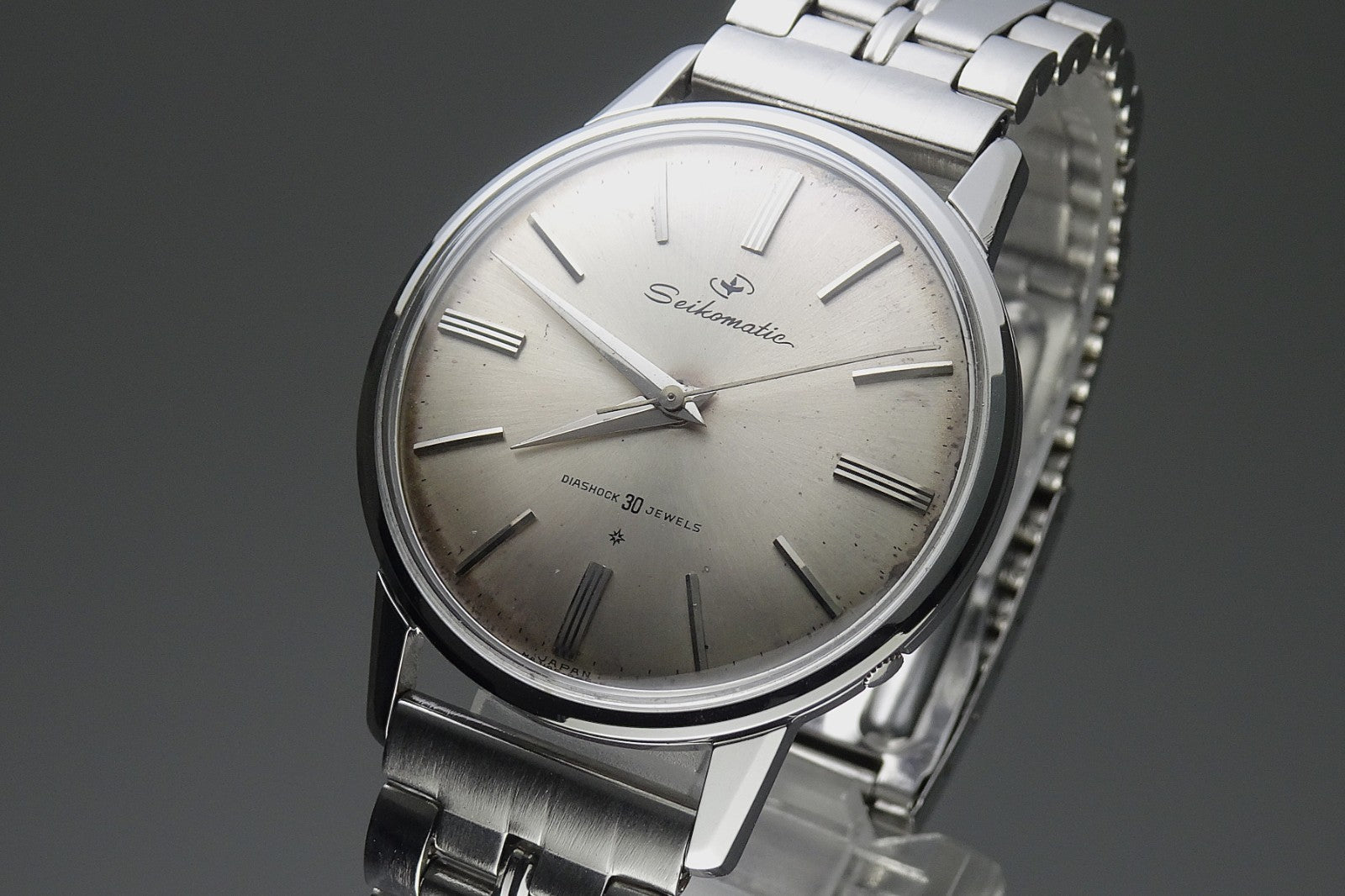 Vintage 1963 JAPAN SEIKO SEIKOMATIC J14074E 30Jewels Automatic.