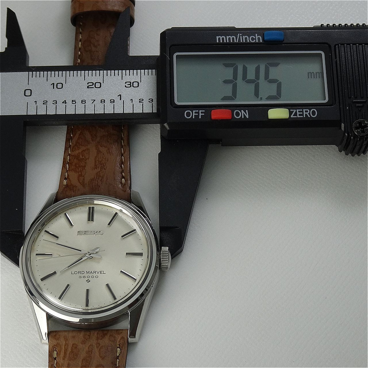 Serviced  Vintage 1968 JAPAN SEIKO LORD MARVEL 36000 5740-8000 23J Hand-winding.