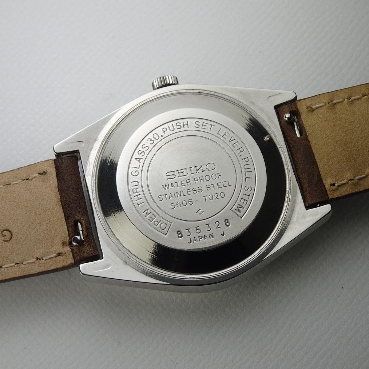 Vintage 1968 JAPAN SEIKO LORD MATIC WEEKDATER 5606-7020 25Jewels Automatic.