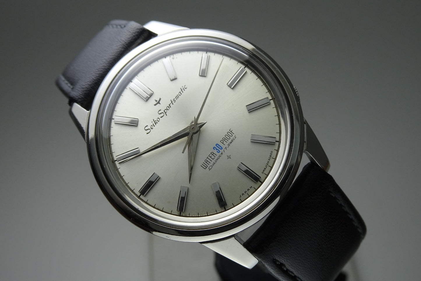 Vintage 1963 JAPAN SEIKO SPORTSMATIC J13058 17Jewels Automatic.