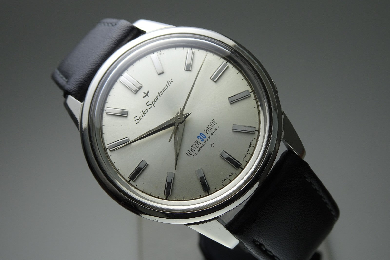 Vintage 1963 JAPAN SEIKO SPORTSMATIC J13058 17Jewels Automatic.
