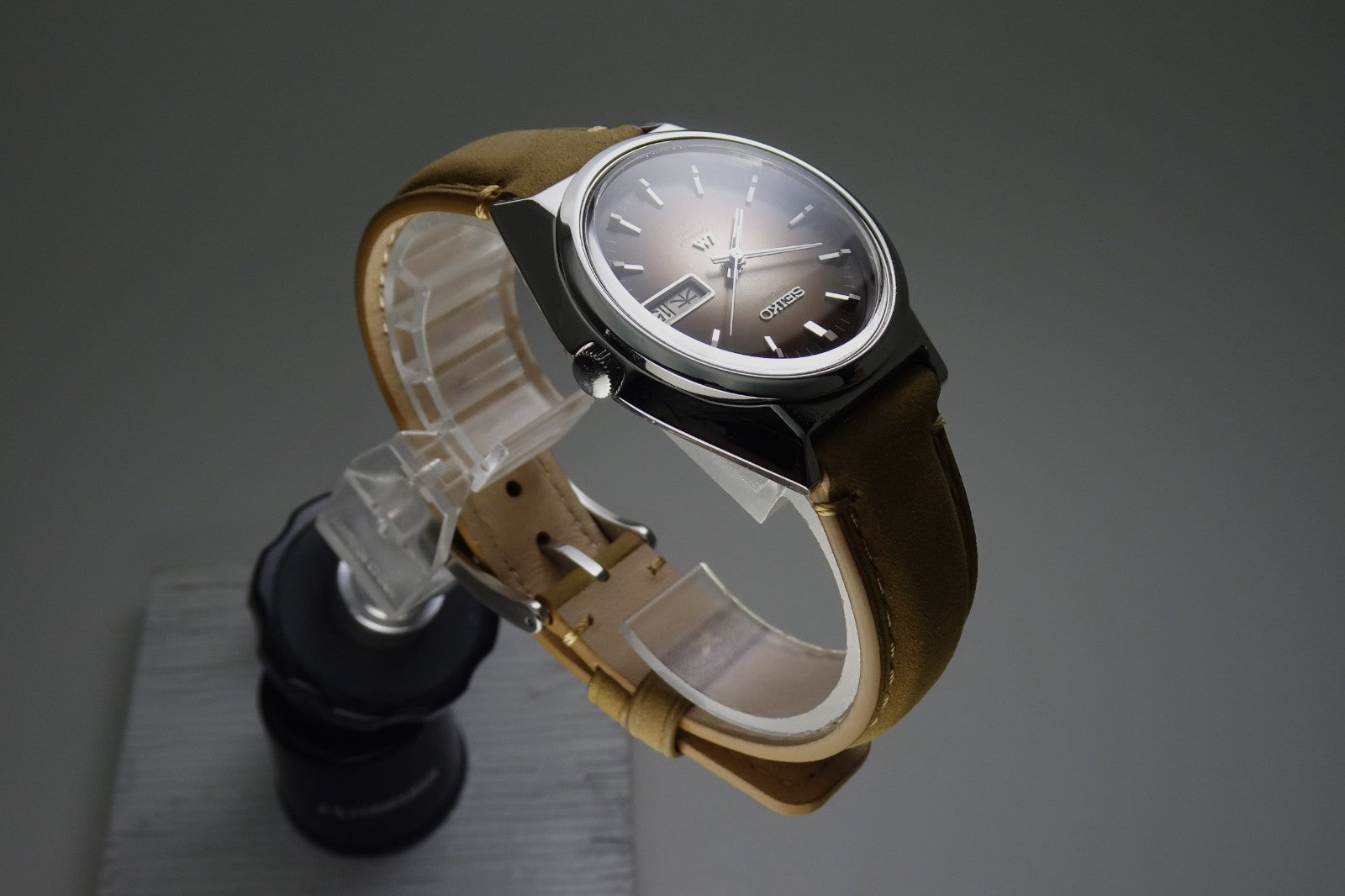 Vintage 1972 JAPAN SEIKO LORD MATIC SPECIAL WEEKDATER 5206-6081 23J Automatic.