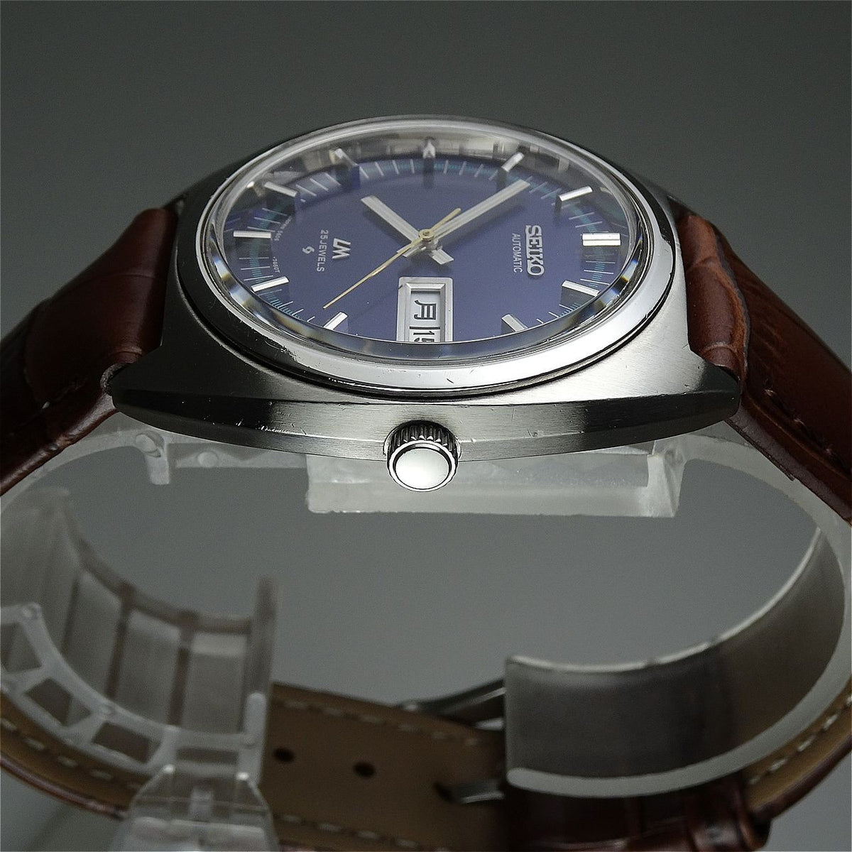Serviced  Vintage 1971 JAPAN SEIKO LORD MATIC WEEKDATER 5606-7140 25J Automatic.