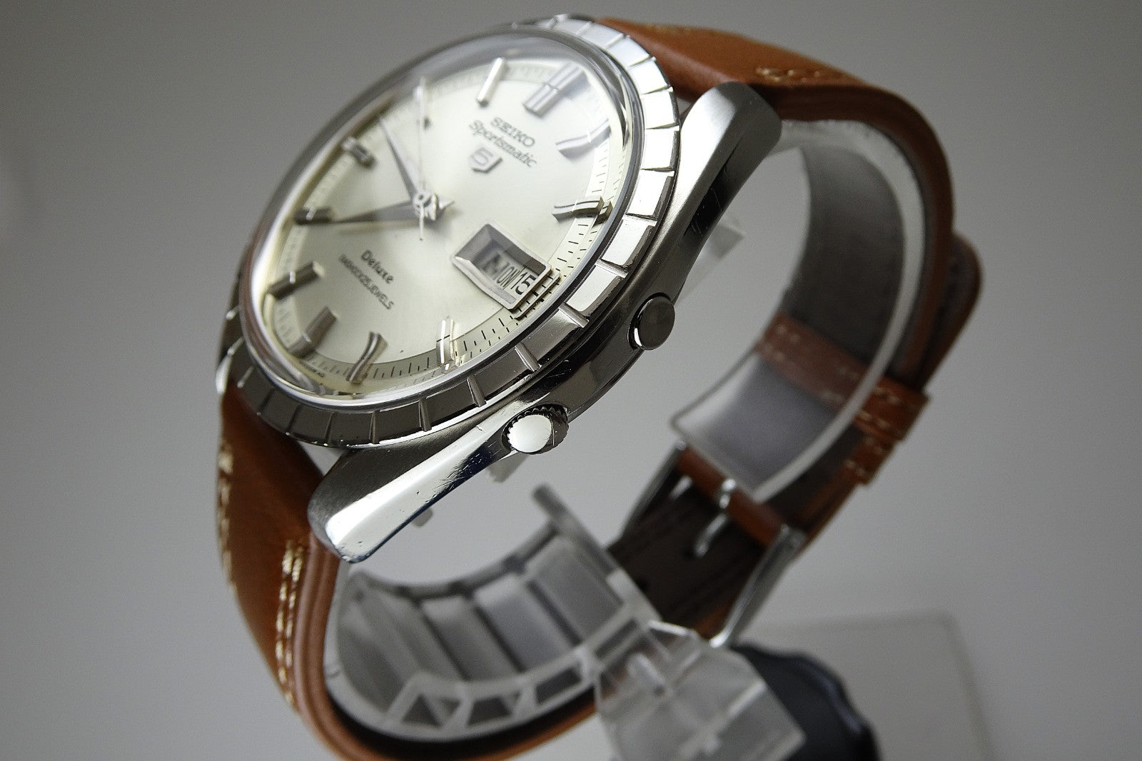 Vintage 1966 JAPAN SEIKO SPORTSMATIC5 DX 7619-9020 25Jewels Automatic.