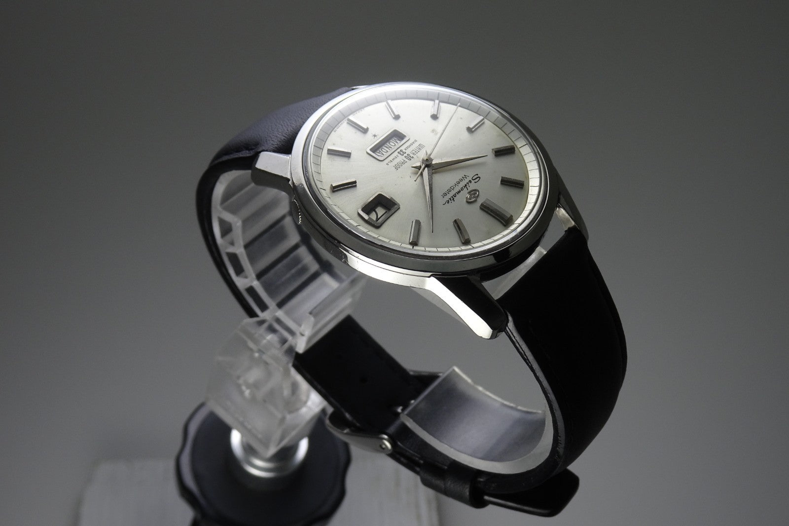 Vintage 1964 JAPAN SEIKO MATIC WEEKDATER J13080 33Jewels Automatic.
