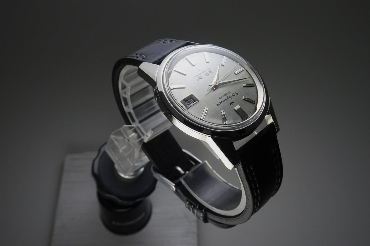 Vintage 1962’s JAPAN SEIKO SPORTSMATIC CALENDAR J13057 19Jewels Automatic.