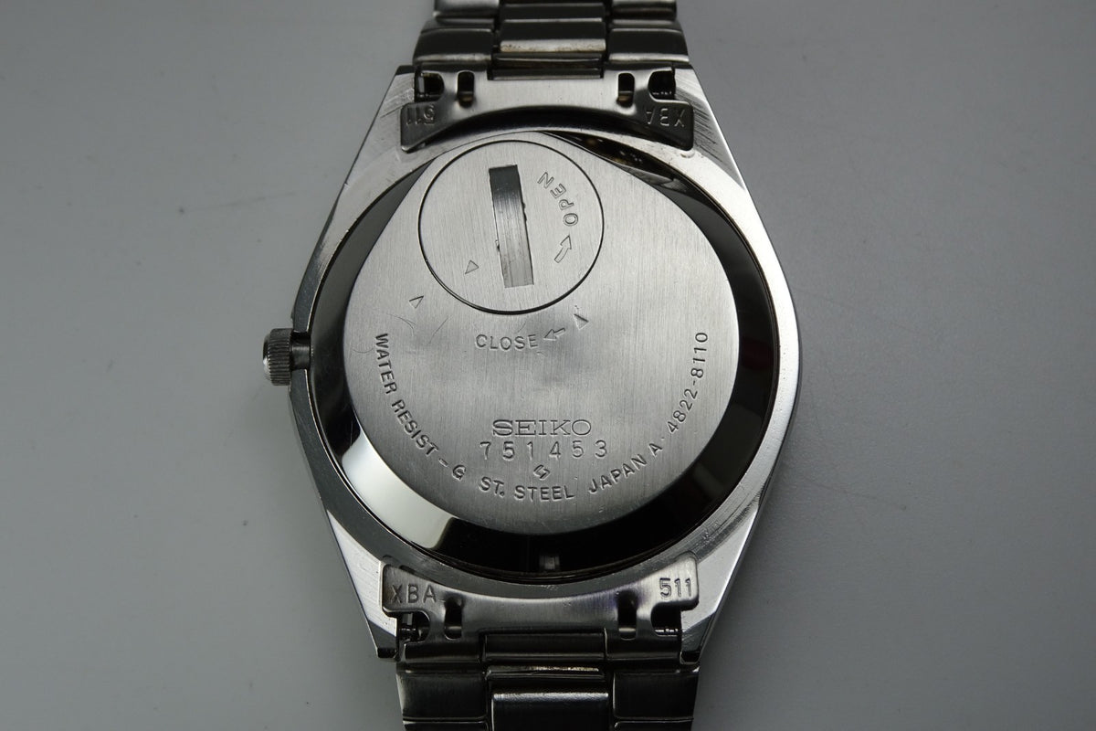Vintage 1977 JAPAN SEIKO KING QUARTZ 4822-8110 7Jewels Quartz.