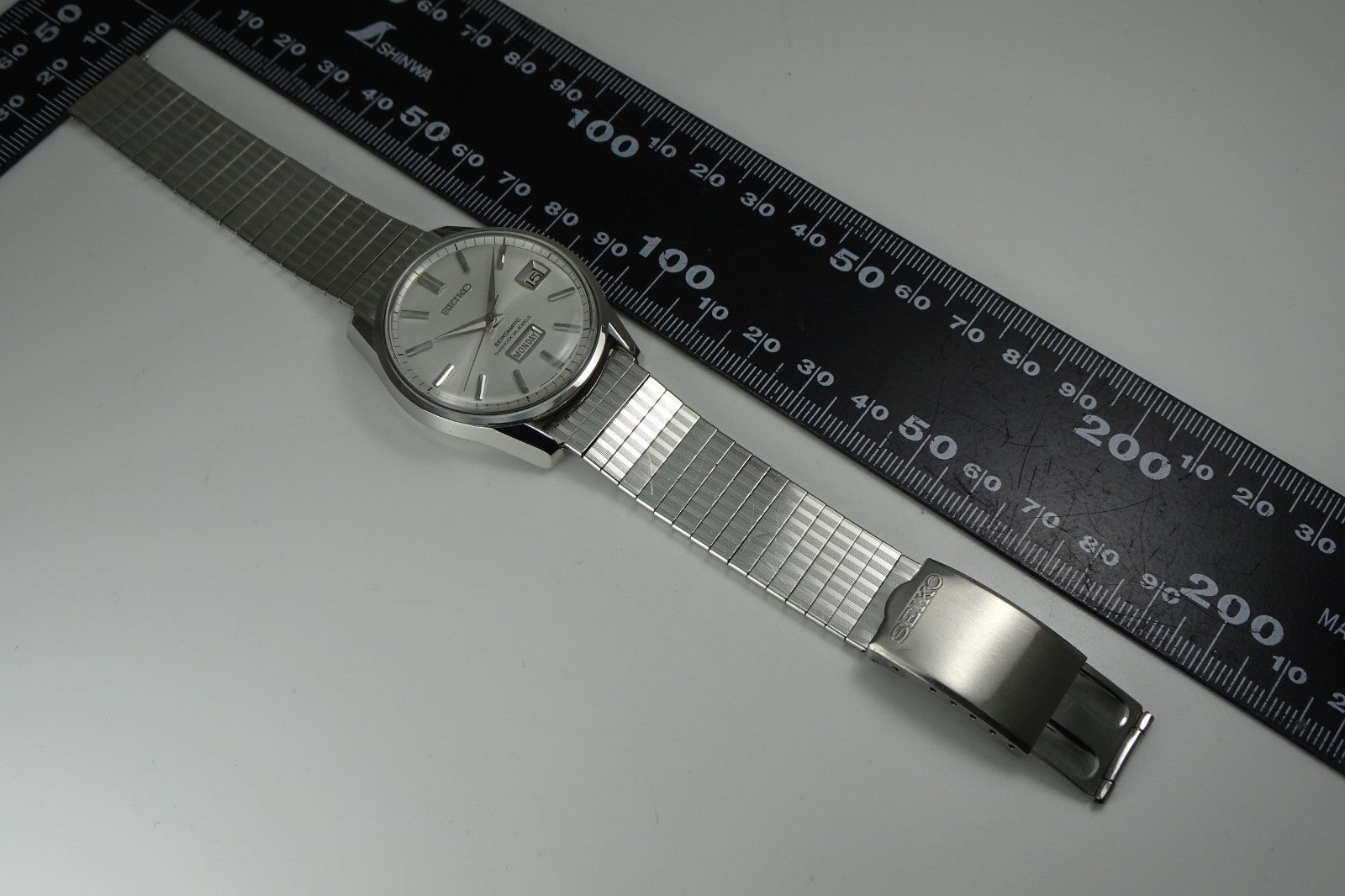 Serviced Vintage 1965 JAPAN SEIKO SEIKOMATIC WEEKDATER 6206-8040 26J Automatic.