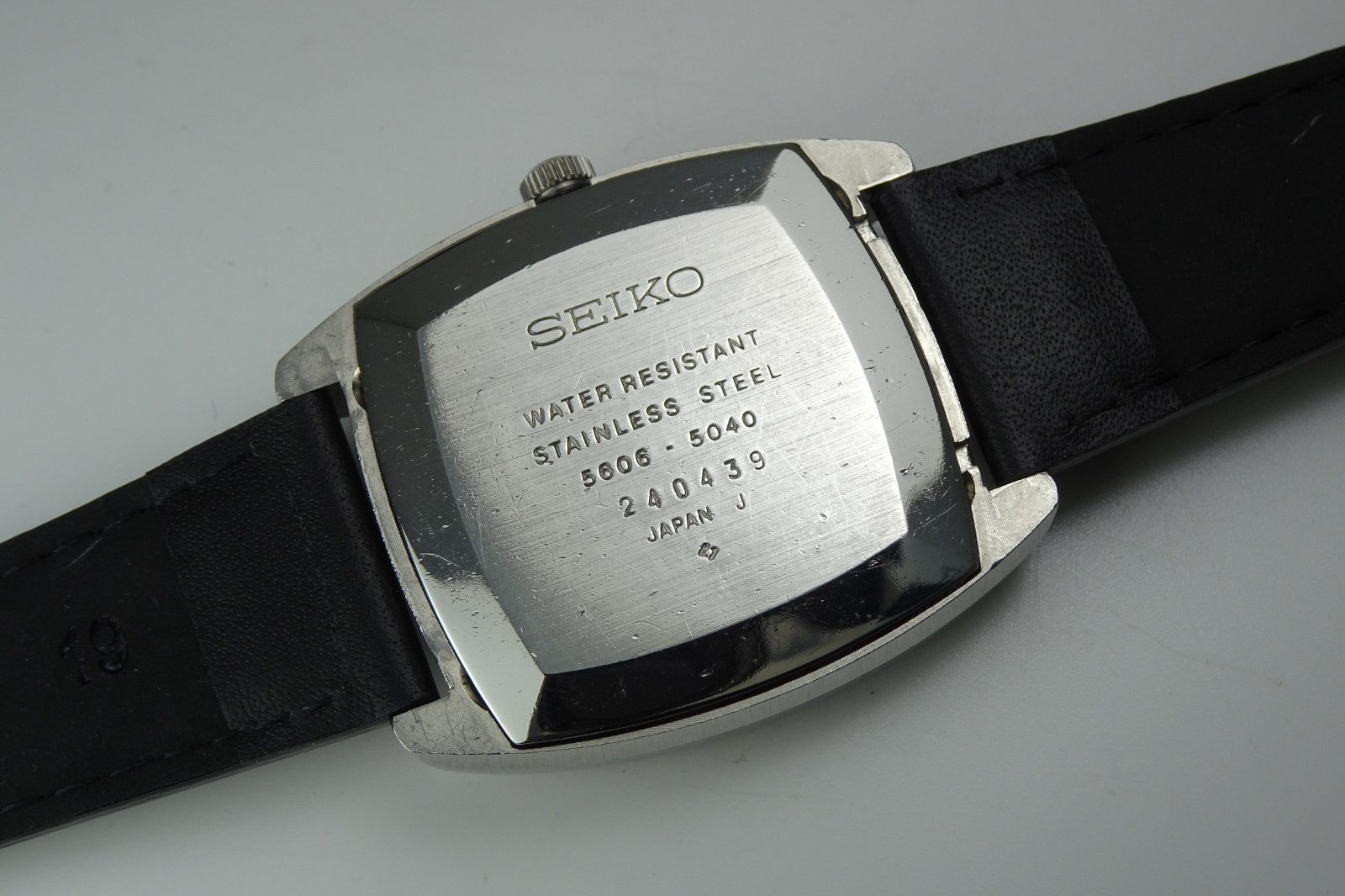 Vintage 1972 JAPAN SEIKO LORD MATIC WEEKDATER 5606-5040 23Jewels Automatic.