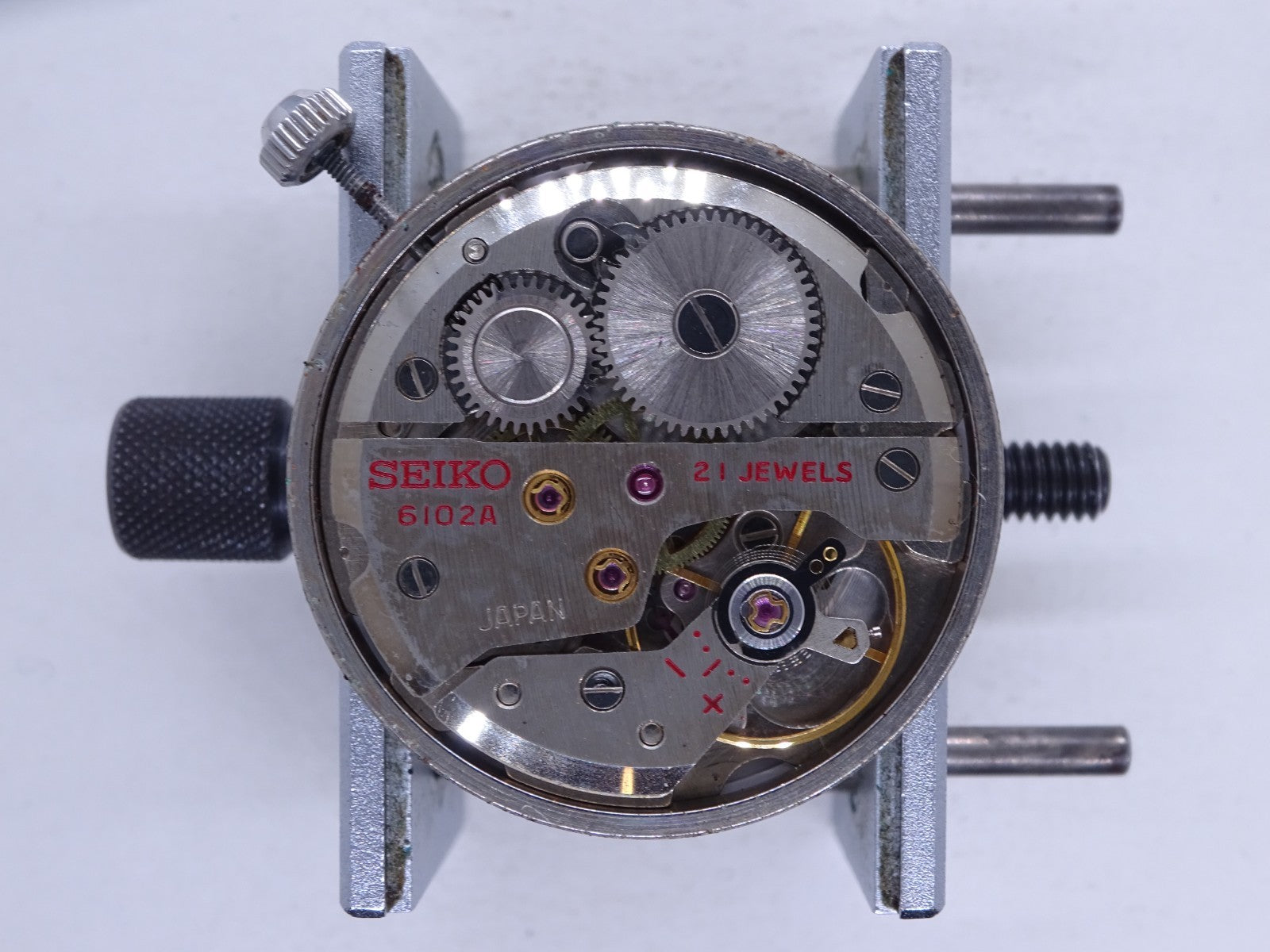 Vintage 1971 JAPAN SEIKO SKYLINER CALENDAR 6102-8000 21Jewels Hand-winding.