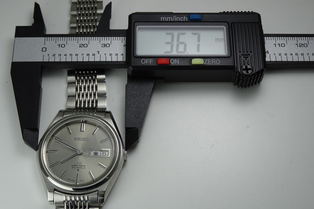 Vintage 1971 JAPAN SEIKO LORD MATIC WEEKDATER 5606-7070 23Jewels Automatic.