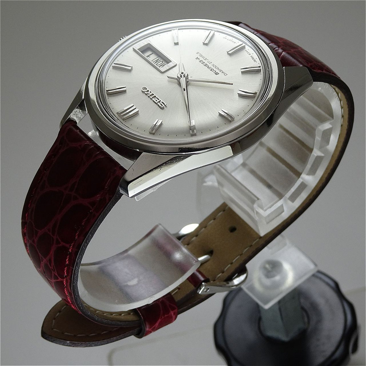 Serviced  Vintage 1967 JAPAN SEIKO BUSINESS-A  8306(46)-8020 27J Automatic.