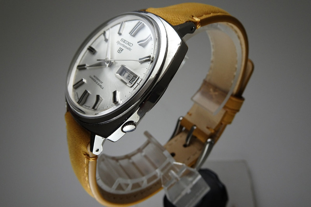 Serviced Vintage 1966 JAPAN SEIKO SPORTSMATIC5 6619-8190 21Jewels Automatic.