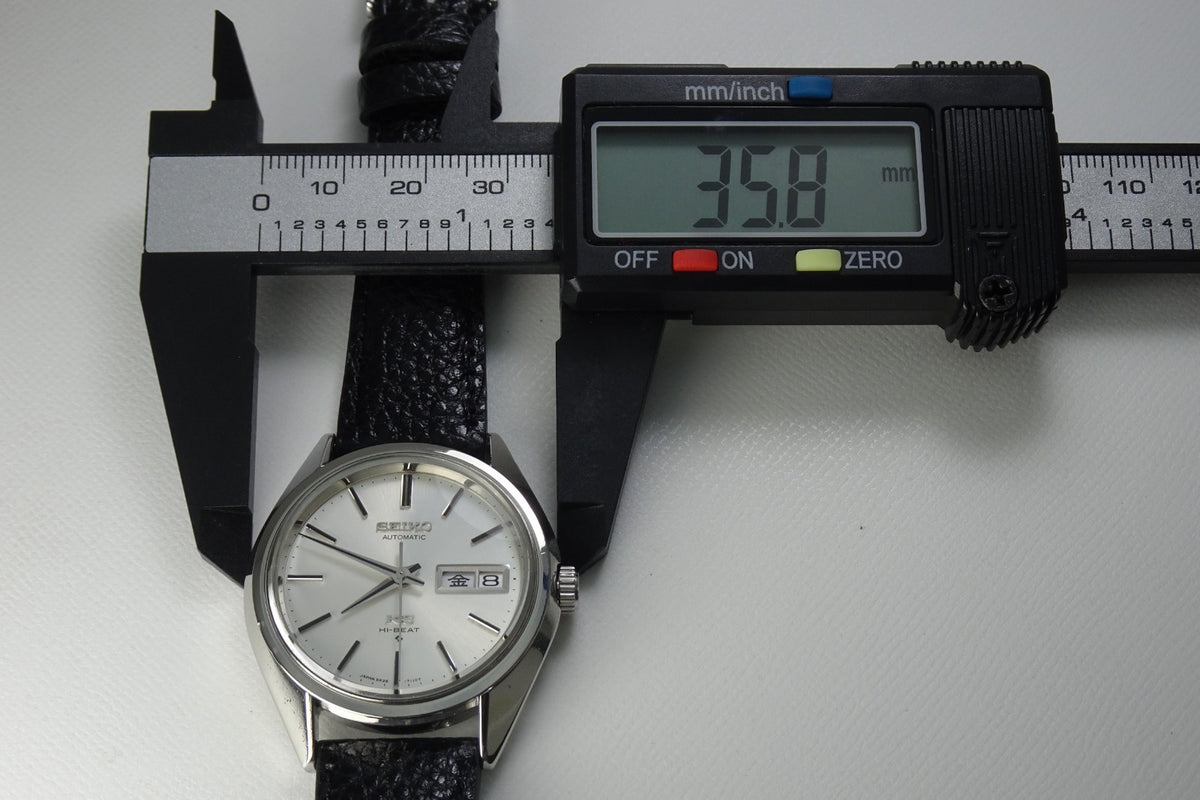 Vintage 1971 JAPAN KING SEIKO WEEKDATER 5626-7110 25Jewels Automatic.