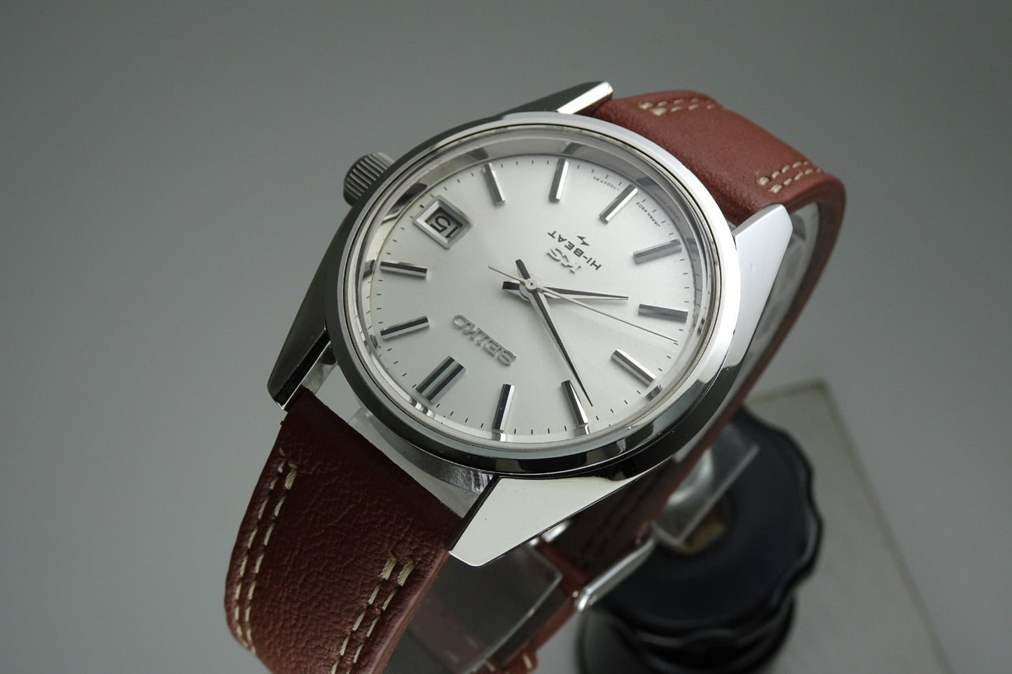 Vintage 1971 JAPAN 45 KING SEIKO CALENDAR 4502-7001 25Jewels Hand-winding.