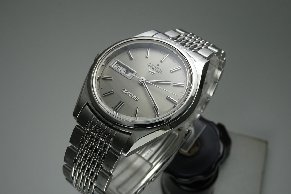 Vintage 1971 JAPAN SEIKO LORD MATIC WEEKDATER 5606-7070 23Jewels Automatic.