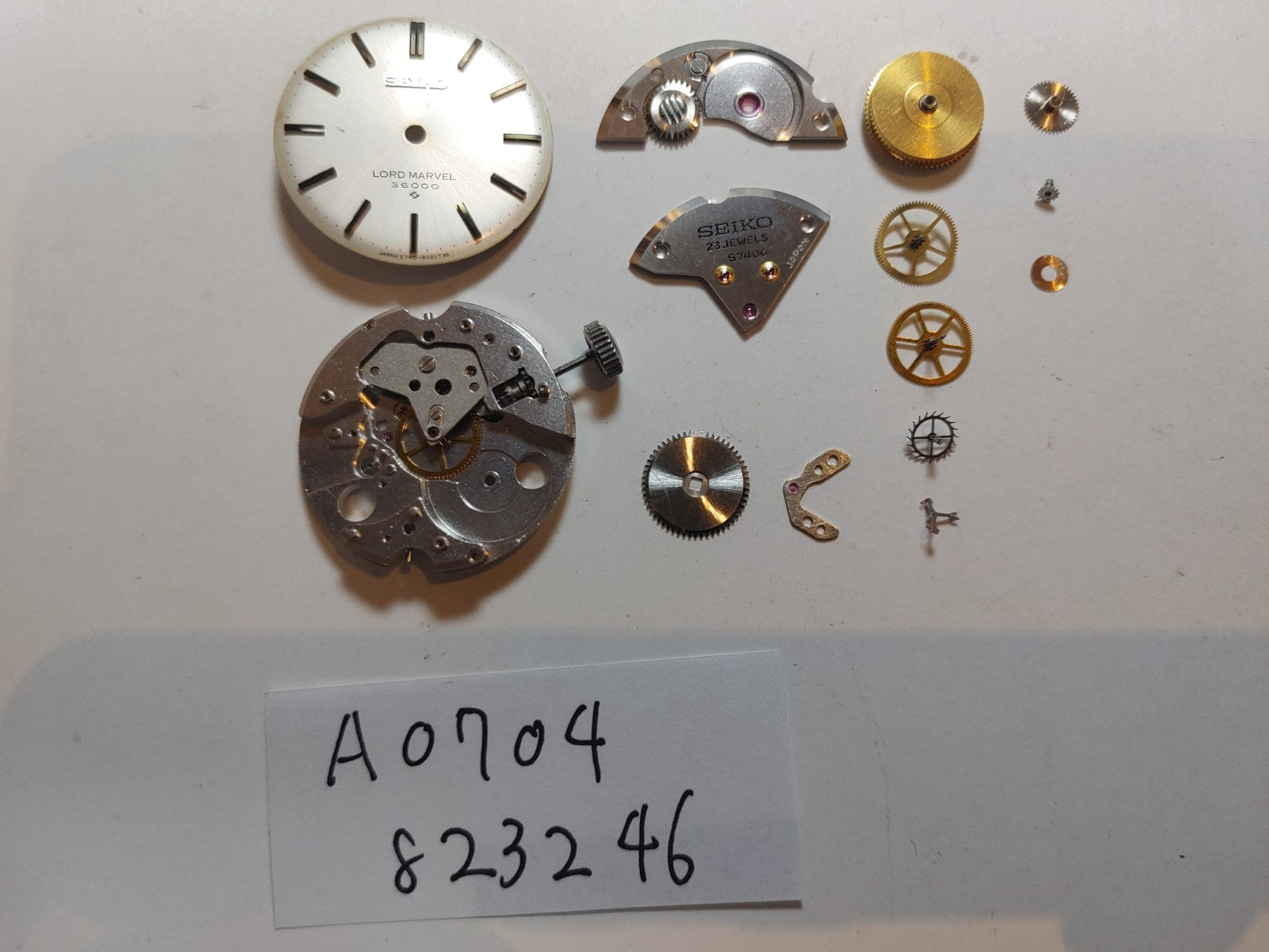 Serviced  Vintage 1968 JAPAN SEIKO LORD MARVEL 36000 5740-8000 23J Hand-winding.