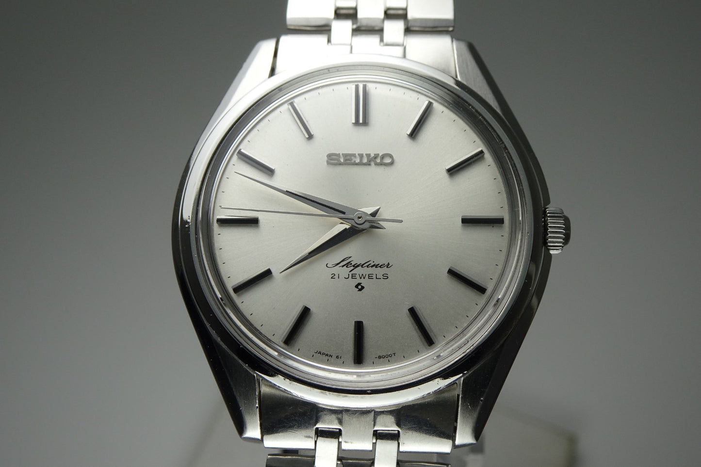 Serviced Vintage 1971 JAPAN SEIKO SKYLINER 6100-8000 21Jewels Hand-winding.