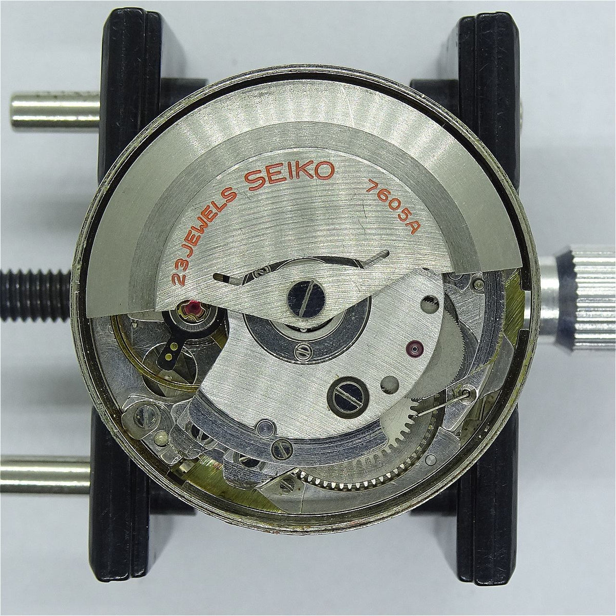 Vintage 1966 JAPAN SEIKO SPORTSMATIC CALENDAR DELUXE 7605-8010 23Jewels Automati