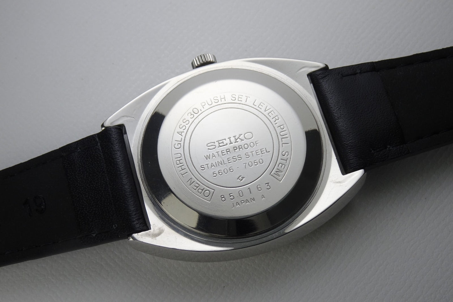 Serviced Vintage 1968 JAPAN SEIKO LORD MATIC WEEKDATER 5606-7050 23J Automatic.