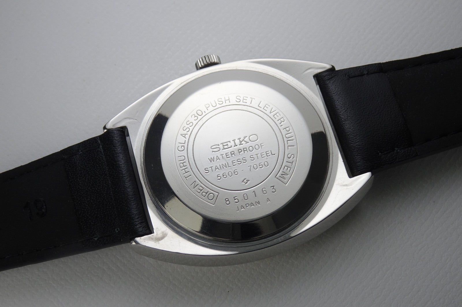 Serviced Vintage 1968 JAPAN SEIKO LORD MATIC WEEKDATER 5606-7050 23J Automatic.