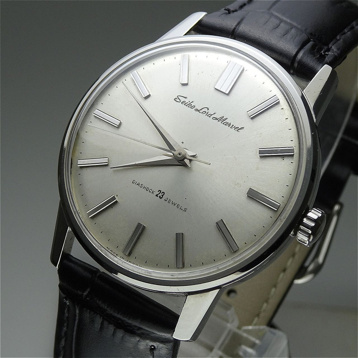 Serviced Vintage 1964 JAPAN SEIKO LORD MARVEL 5740-1990 23J Hand-winding.