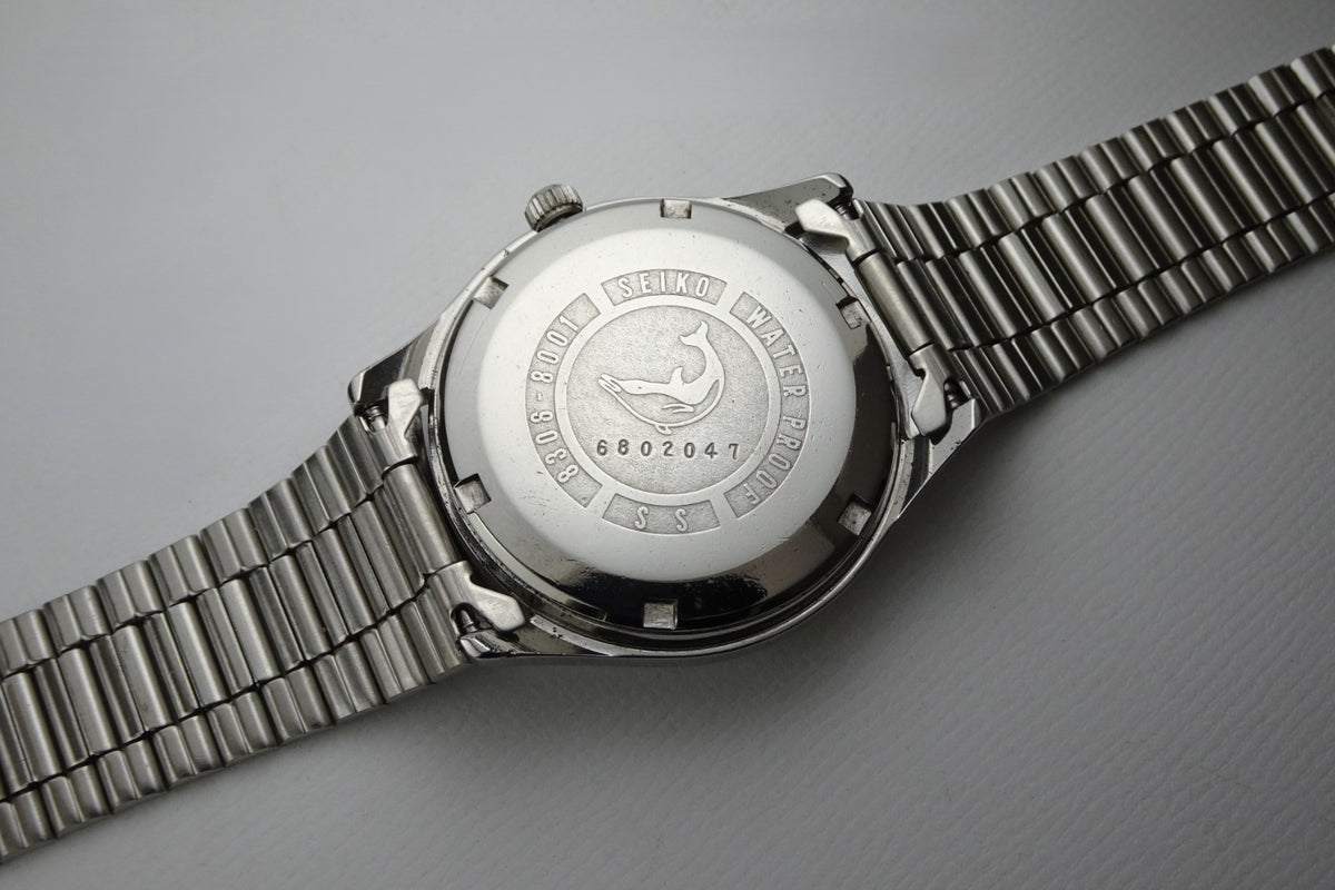 Vintage 1966 JAPAN SEIKO SEIKOMATIC-R WEEKDATER 8306-8001 30Jewels Automatic.