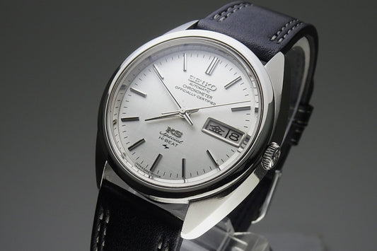 Vintage 1972 JAPAN KING SEIKO CHRONOMETER SP WEEKDATER 5246-6000 25J Automatic.