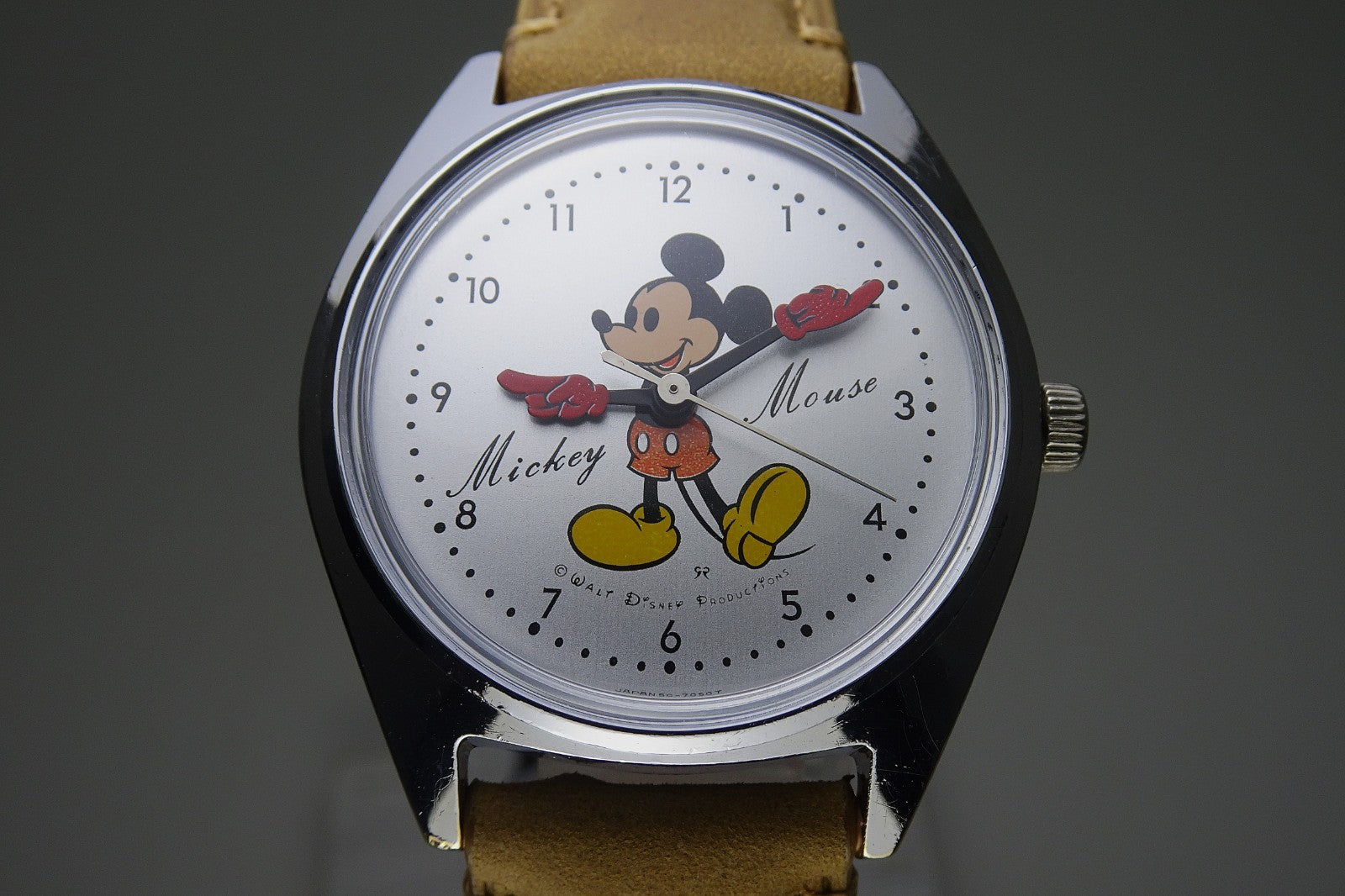 Serviced Vintage 1970's JAPAN SEIKO DISNEY TIME 5000-7000 7Jewels Hand-winding.