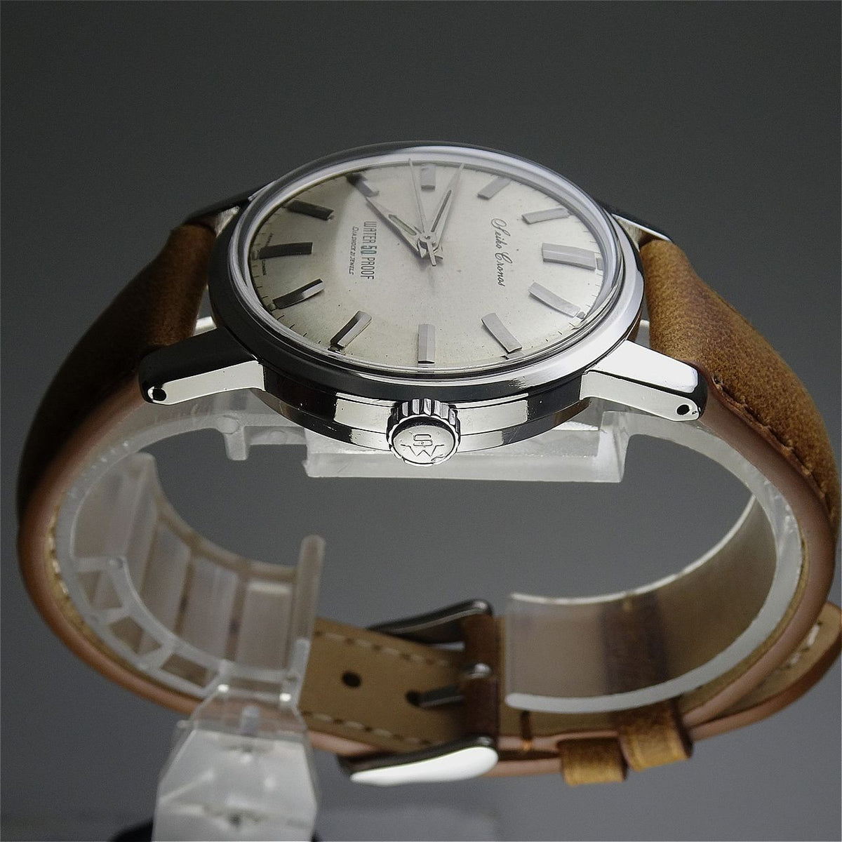 Vintage 1962 JAPAN SEIKO CRONOS J13046 21Jewels Hand-winding.