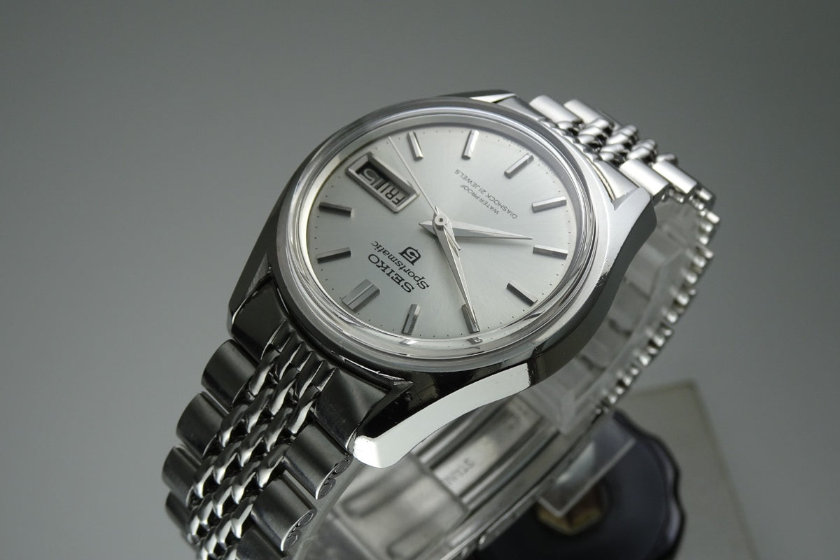 Vintage 1967 JAPAN SEIKO SPORTSMATIC5 6619-7070 21Jewels Automatic.