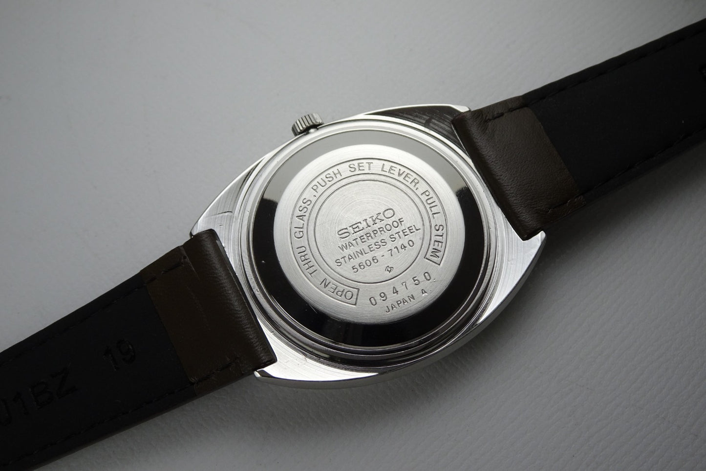 Vintage 1970 JAPAN SEIKO LORD MATIC WEEKDATER 5606-7140 23Jewels Automatic.