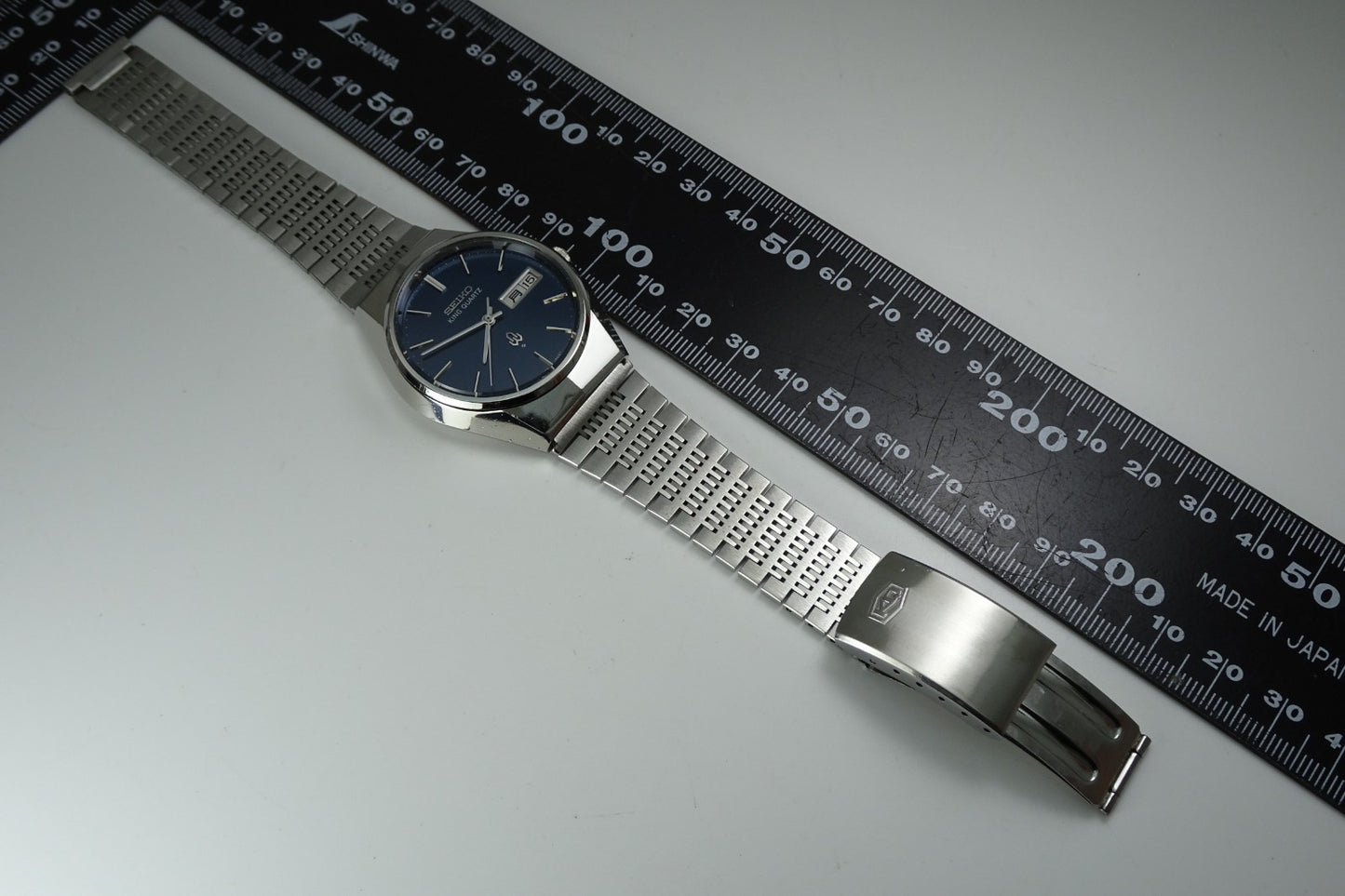 Vintage 1976 JAPAN SEIKO KING QUARTZ 4823-8010 7Jewels Quartz.